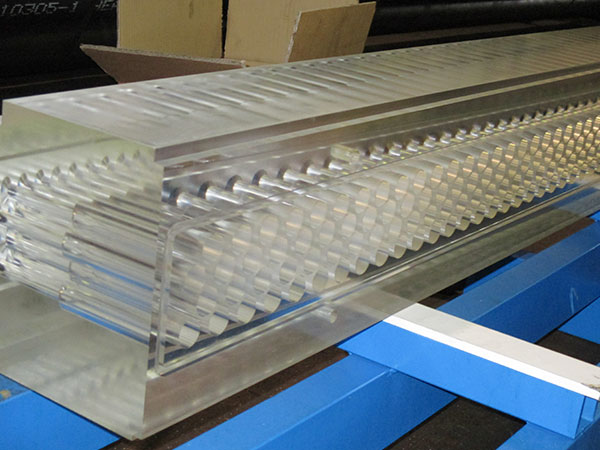 diffusore plexiglass macchinario carta